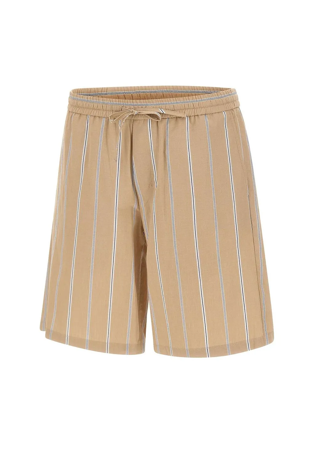 Paolo Pecora Striped Drawstring Shorts