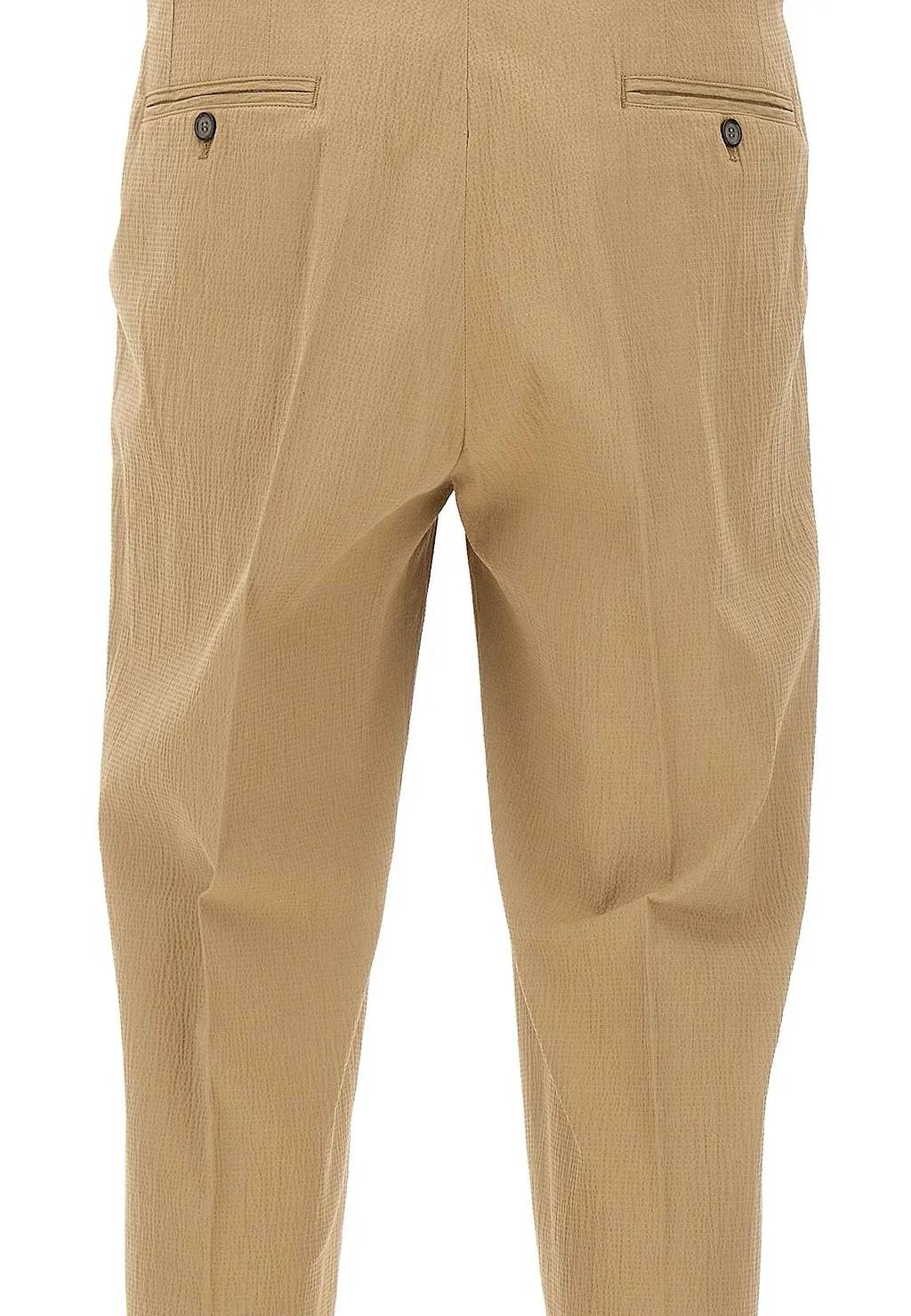 Paolo Pecora Textured Turn-Up Pants