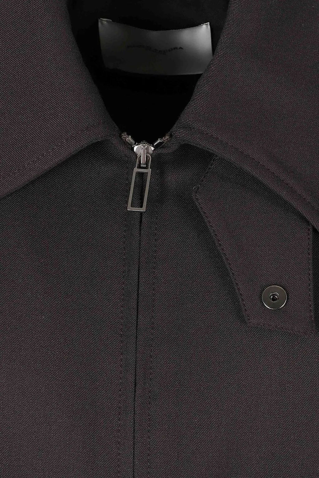 Paolo Pecora Zip Front Short Jacket