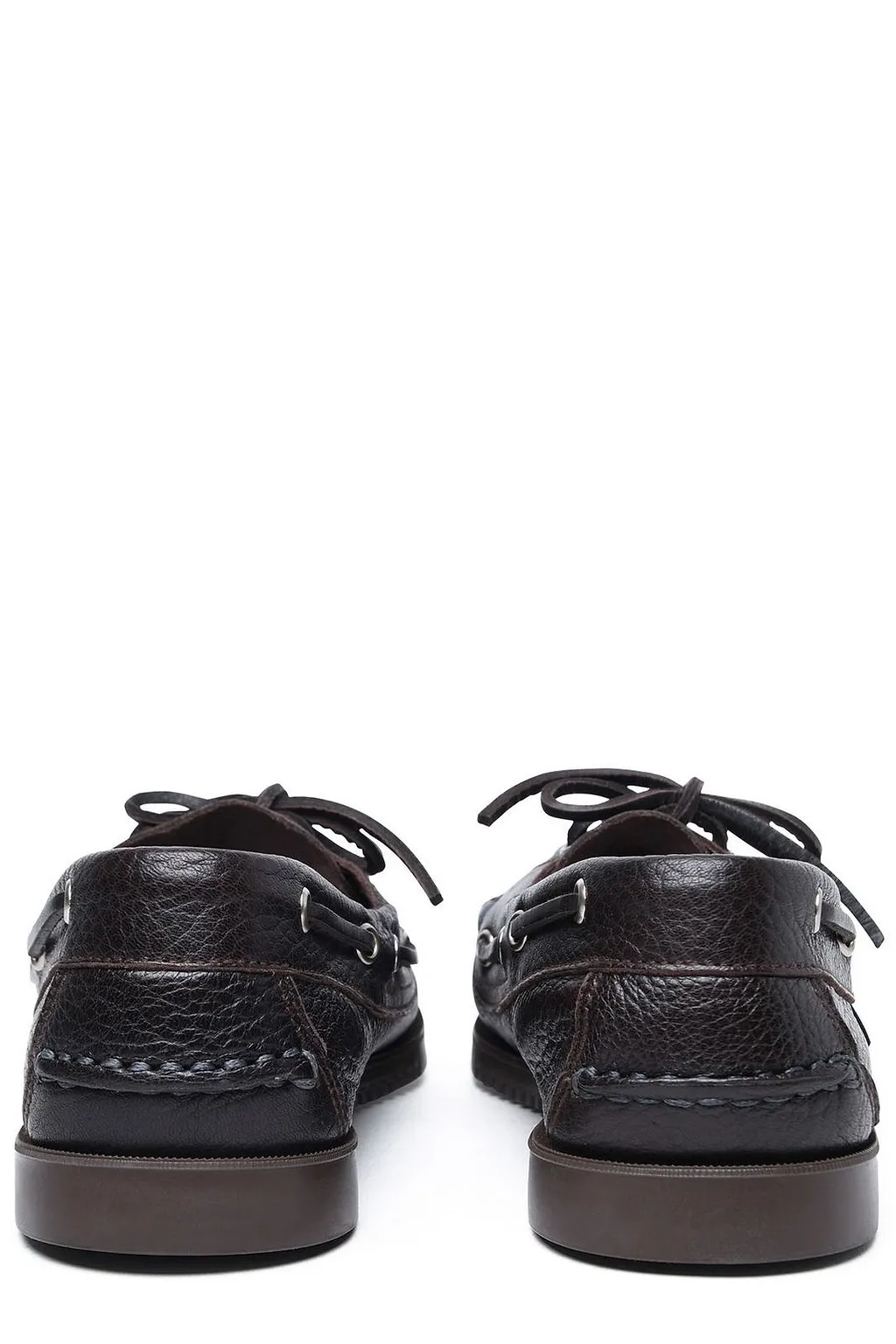Paraboot Logo Patch Lace-Up Shoes