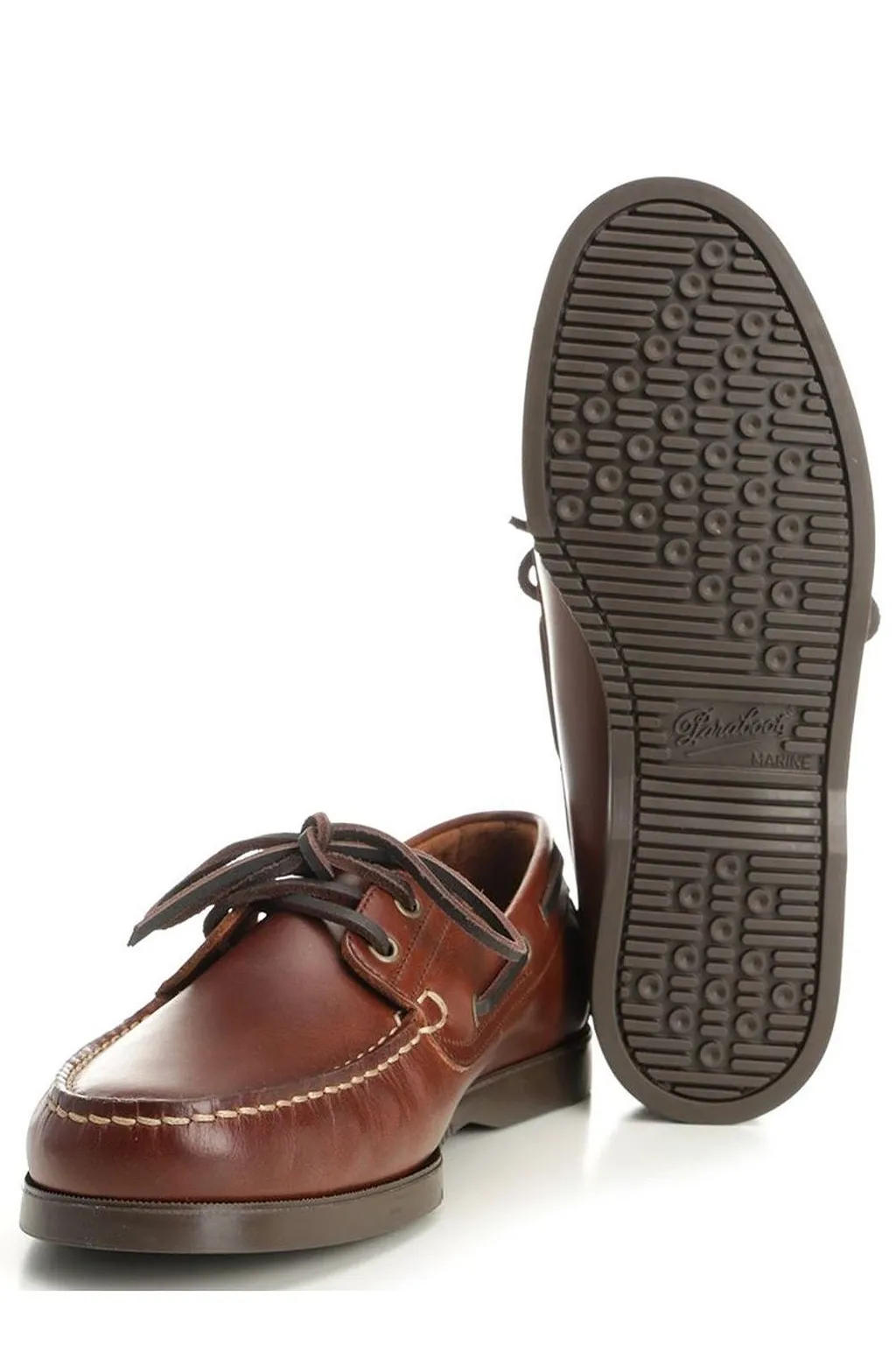 Paraboot Barth Logo Patch Lace-Up Shoes