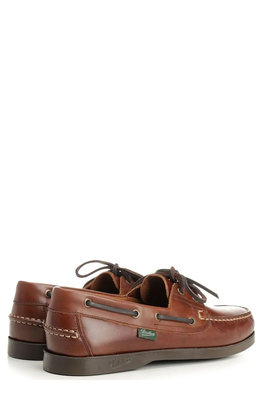 Paraboot Barth Logo Patch Lace-Up Shoes