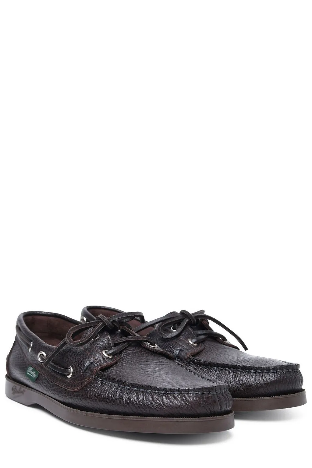 Paraboot Logo Patch Lace-Up Shoes