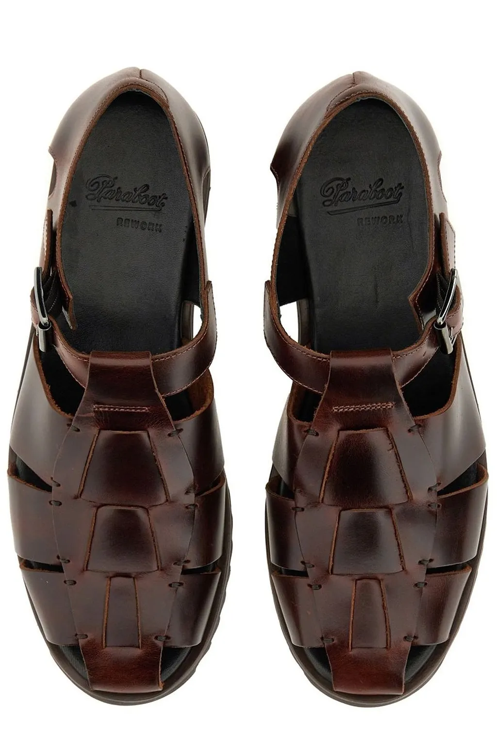 Paraboot Pacific Lisse Round Toe Sandals