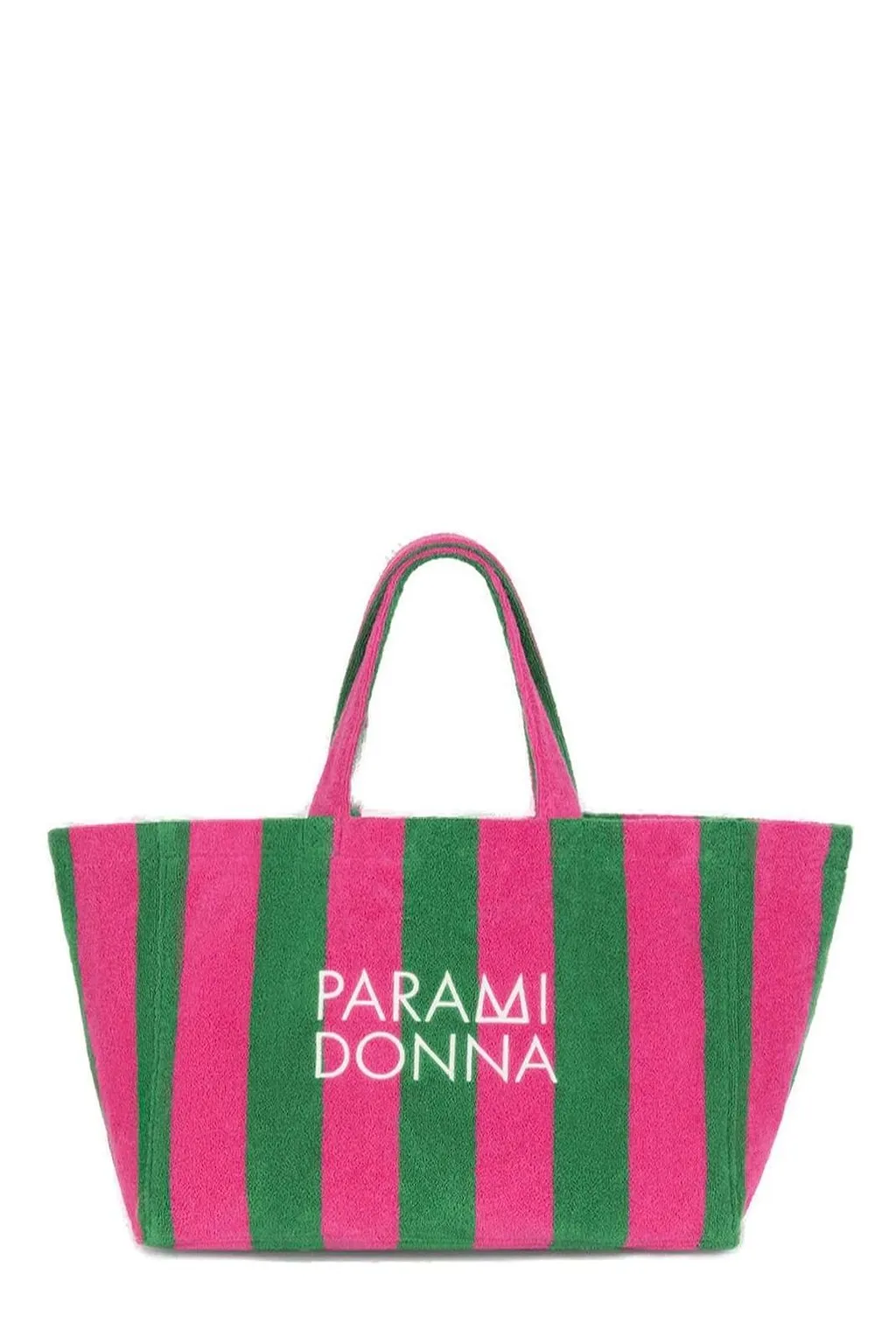 Paramidonna Large Striped Tote Bag