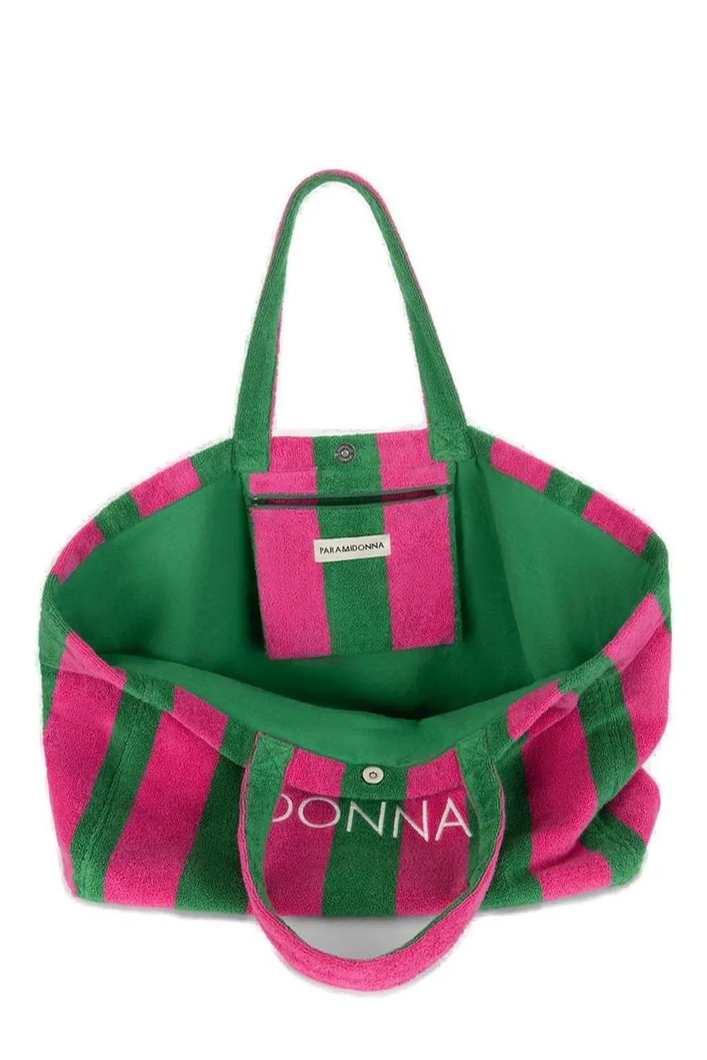 Paramidonna Large Striped Tote Bag
