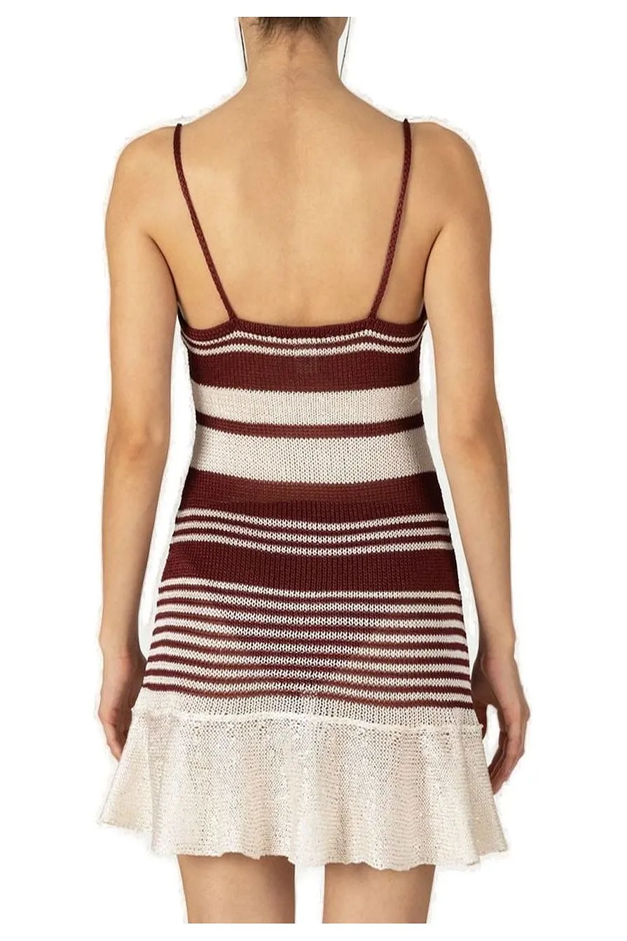 Paramidonna Lea Knitted Mini Beach Dress