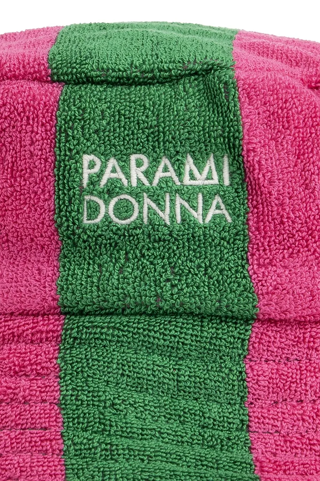 Paramidonna Logo Embroidered Terry Bucket Hat