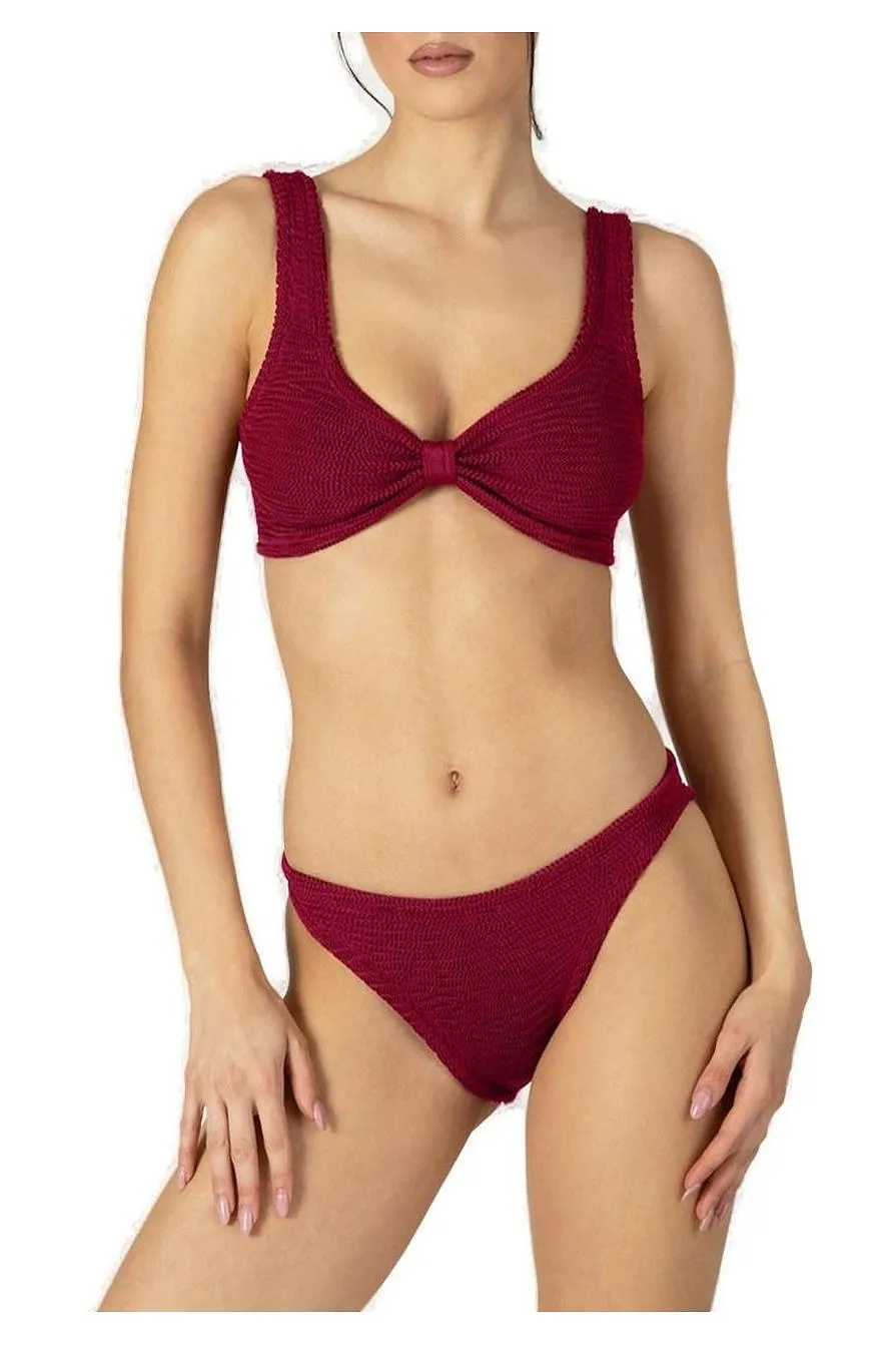 Paramidonna Salma Bow Two-Piece Swimsuit