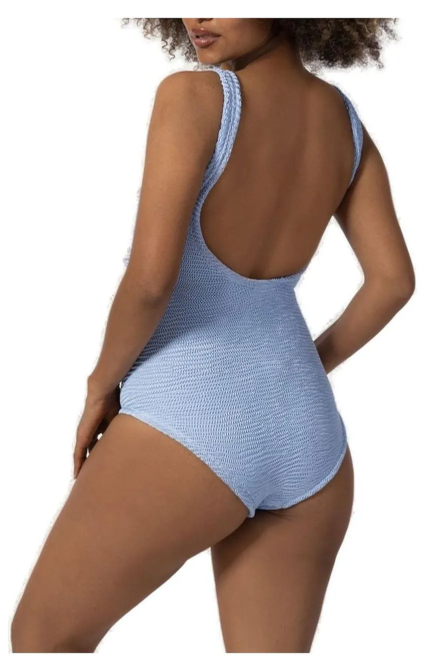 Paramidonna Sophia Textured One-Piece Swimsuit