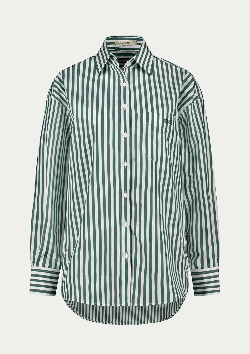 Paramidonna Vanessa Striped Long Shirt Beachwear