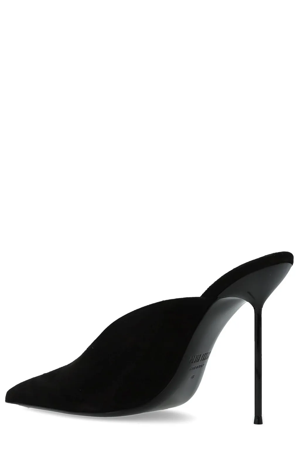 Paris Texas Lidia Pointed-Toe Heeled Mules
