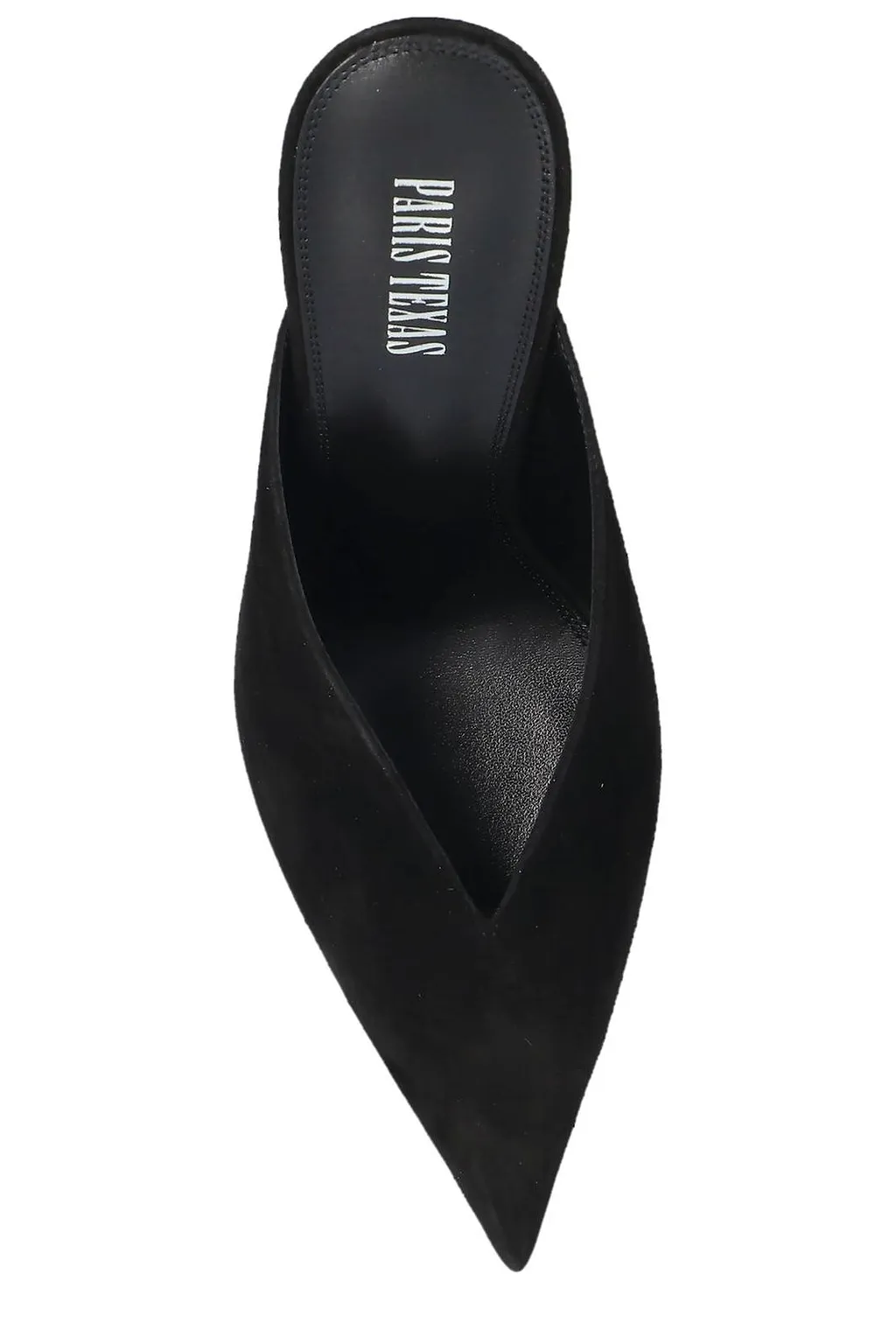 Paris Texas Lidia Pointed-Toe Heeled Mules