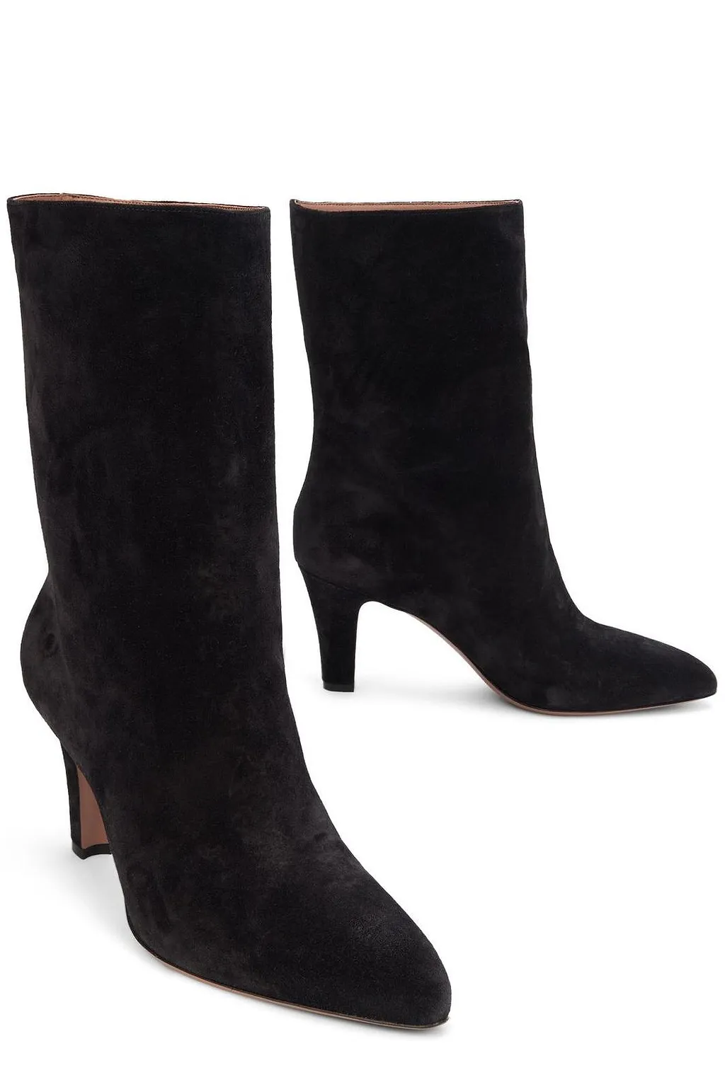 Paris Texas Mid-Heel Ankle Boots