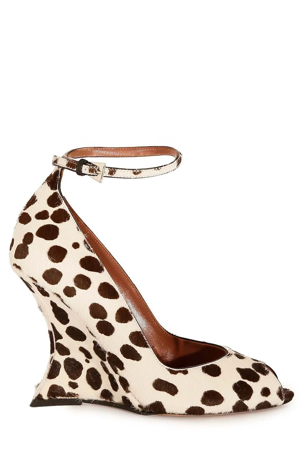 Paris Texas Nina Open Toe Ankle Strap Pumps