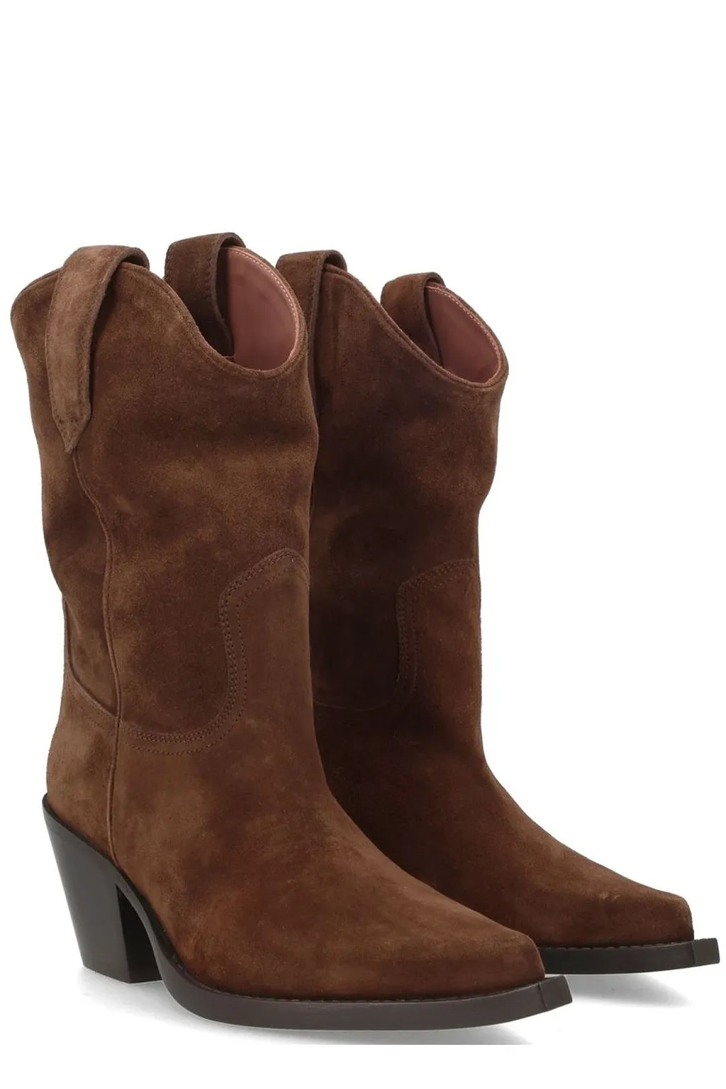 Paris Texas Pointed Toe Midcalf Boots