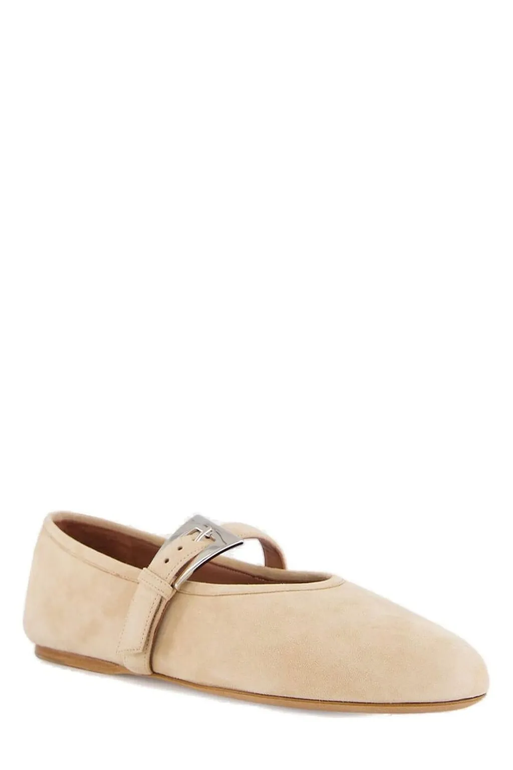 Paris Texas Sveva Buckle Ballet Flats