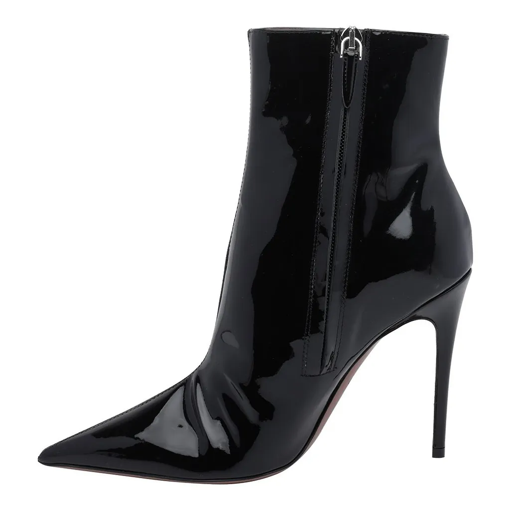 Paris Texas Vera Pointed-Toe Ankle Boots