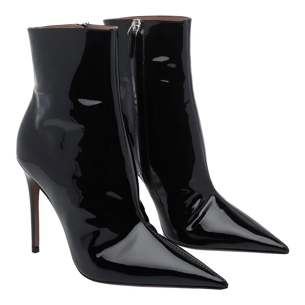 Paris Texas Vera Pointed-Toe Ankle Boots