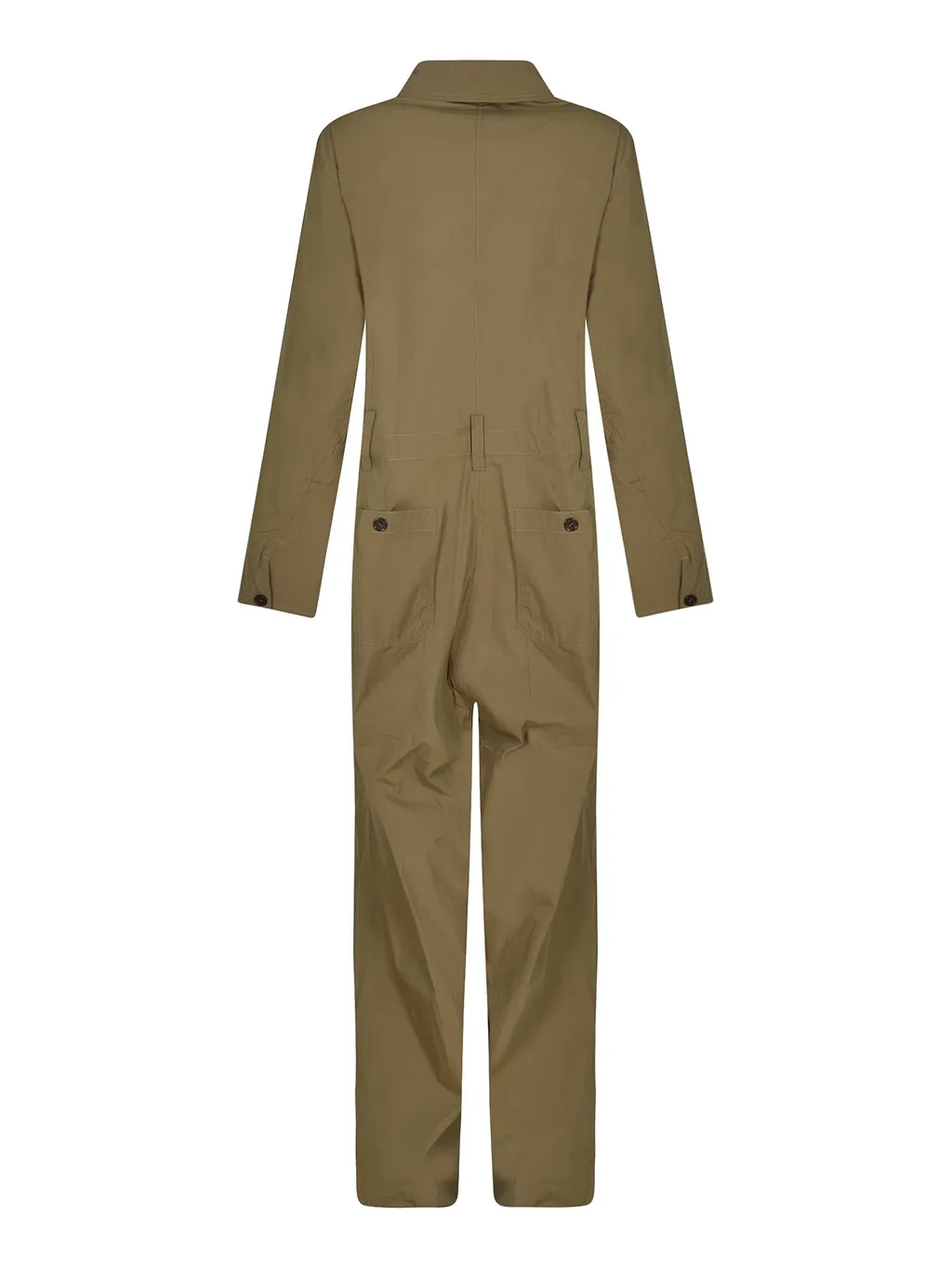 P.A.R.O.S.H Ninja Collared Tied-Waist Jumpsuit