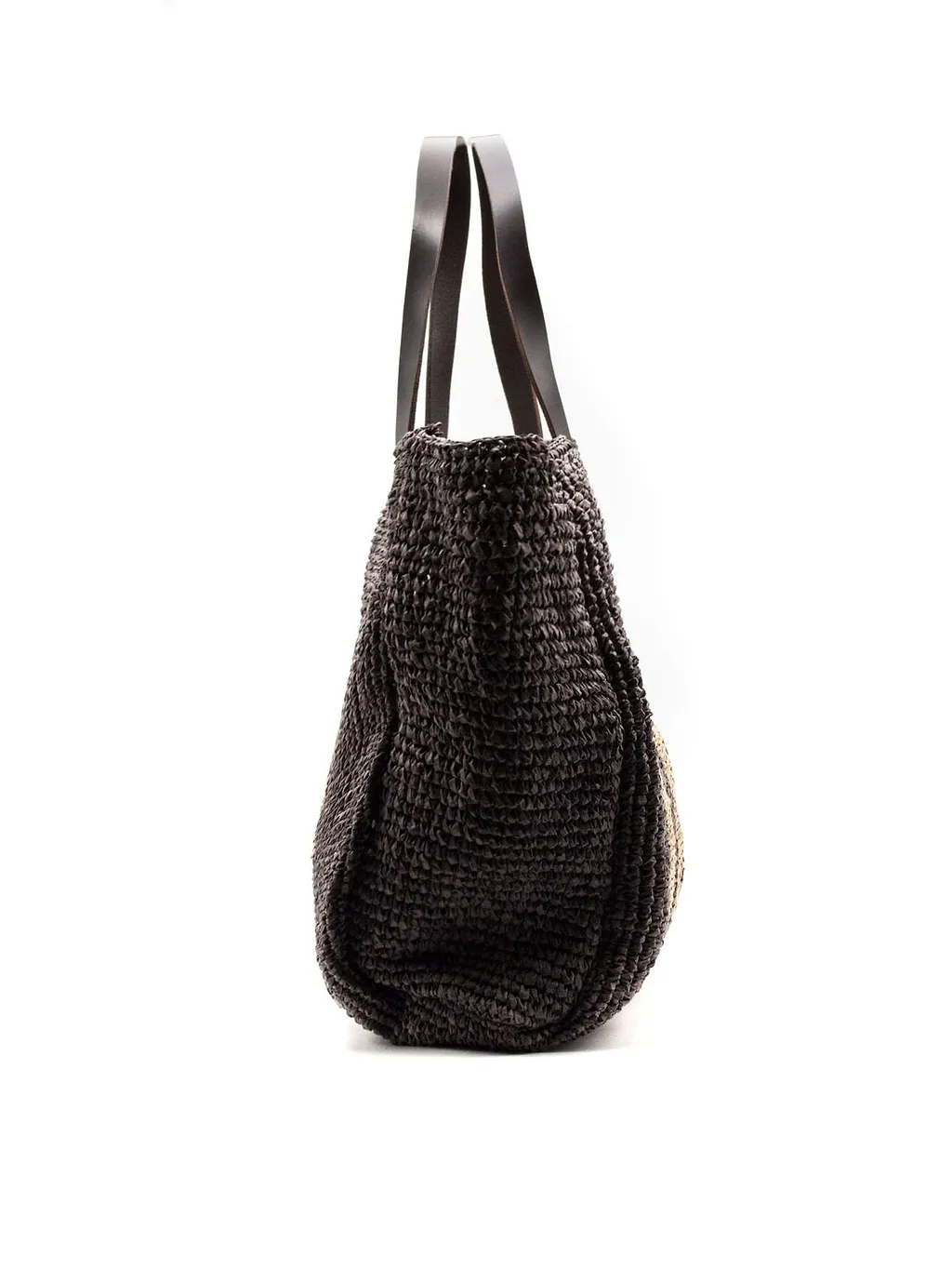 P.A.R.O.S.H. Striped Woven Tote Bag