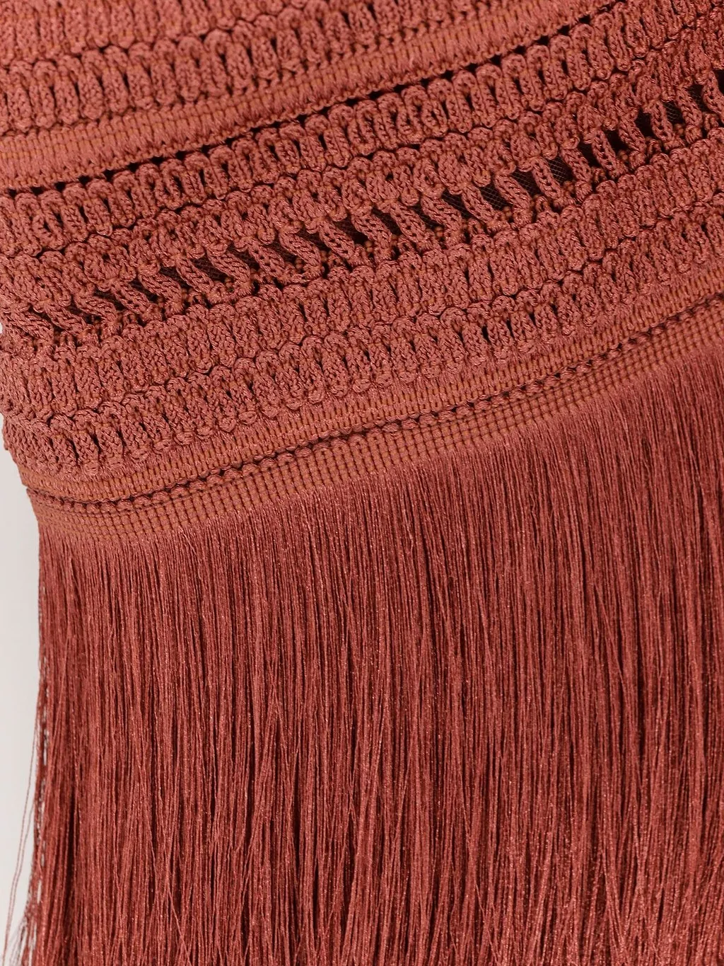 Patbo Fringed Cropped Top