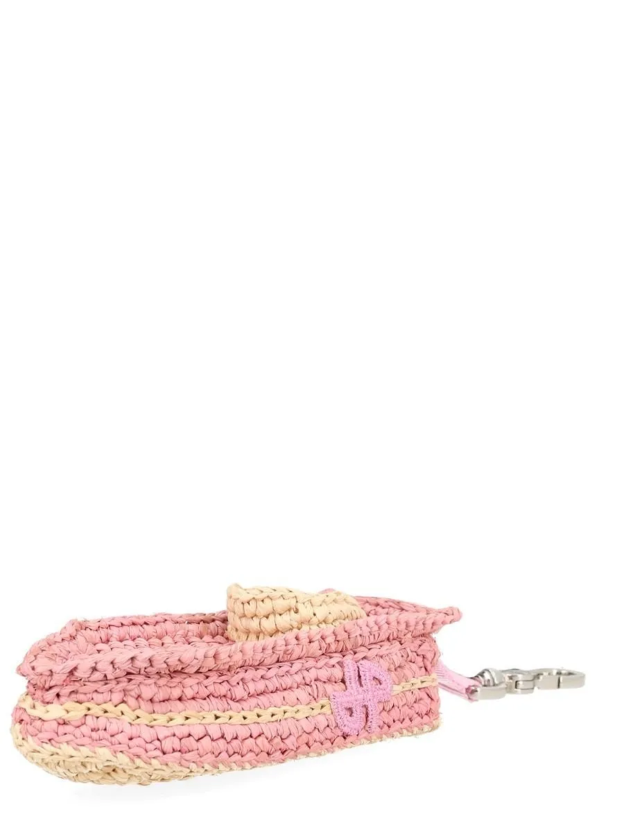 Patou Crochet Strap Keyring