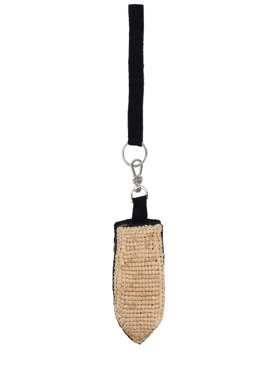 Patou Woven Lanyard Keychain