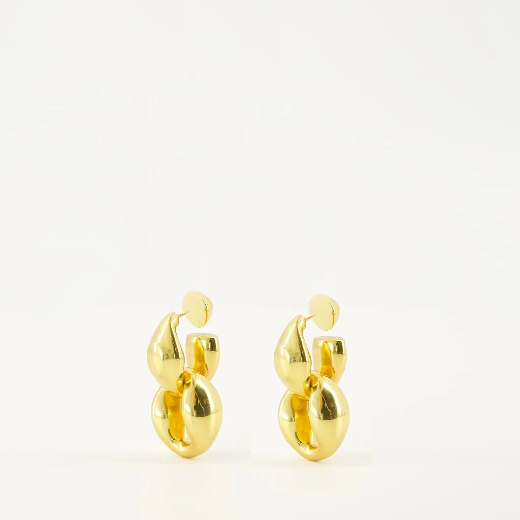 Patou Chevaliere Double Hoop Earrings