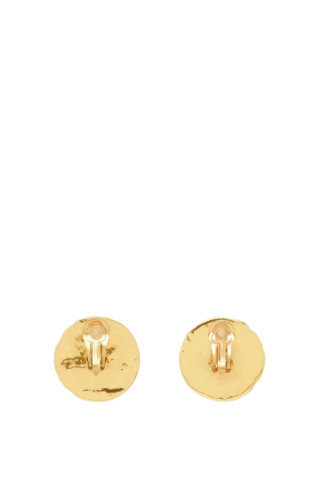 Patou Coin Logo Engraved Earring