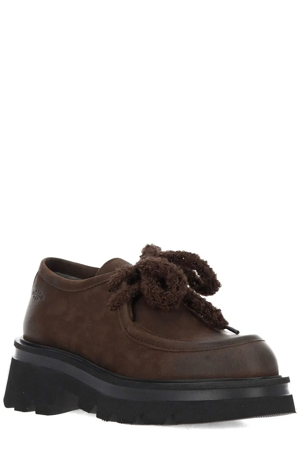 Patrizia Bonfanti Ingy Chunky Lace-Up Flat Shoes