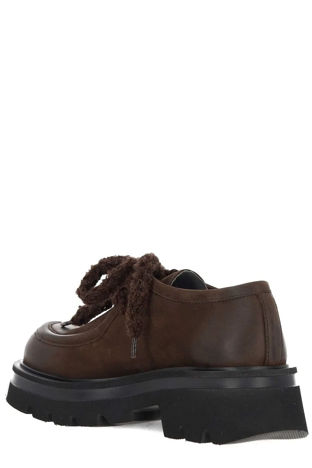 Patrizia Bonfanti Ingy Chunky Lace-Up Flat Shoes