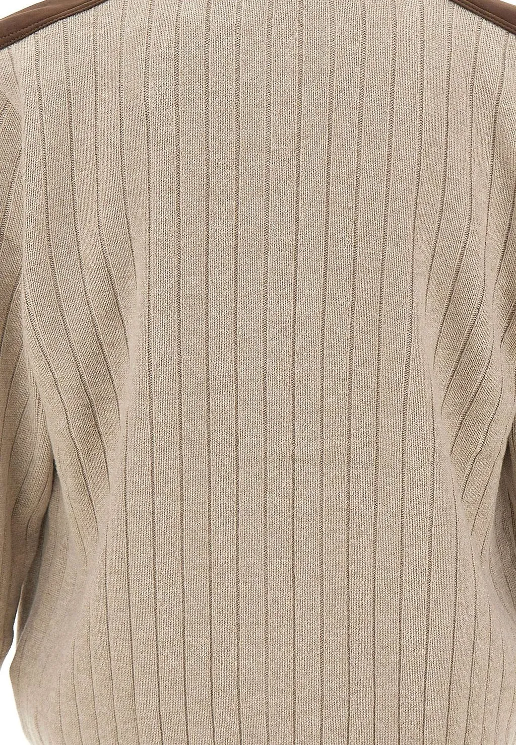 Paul & Shark Ribbed Zip-Up Cardigan