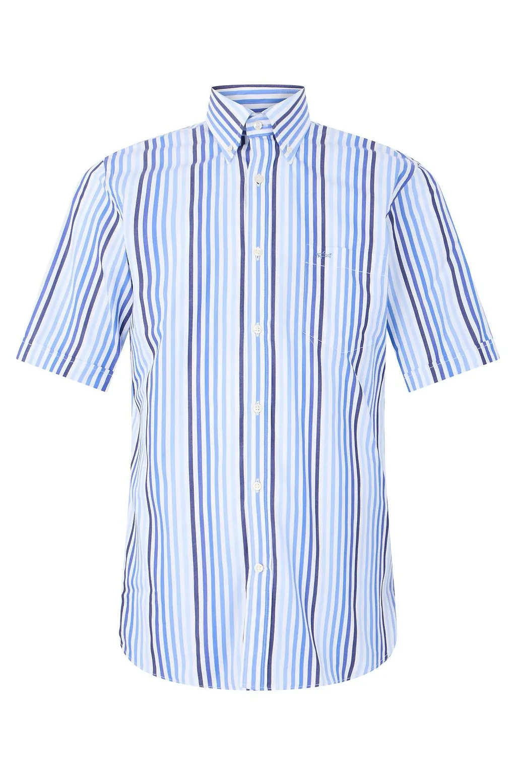 Paul & Shark Short-Sleeve Striped Shirt