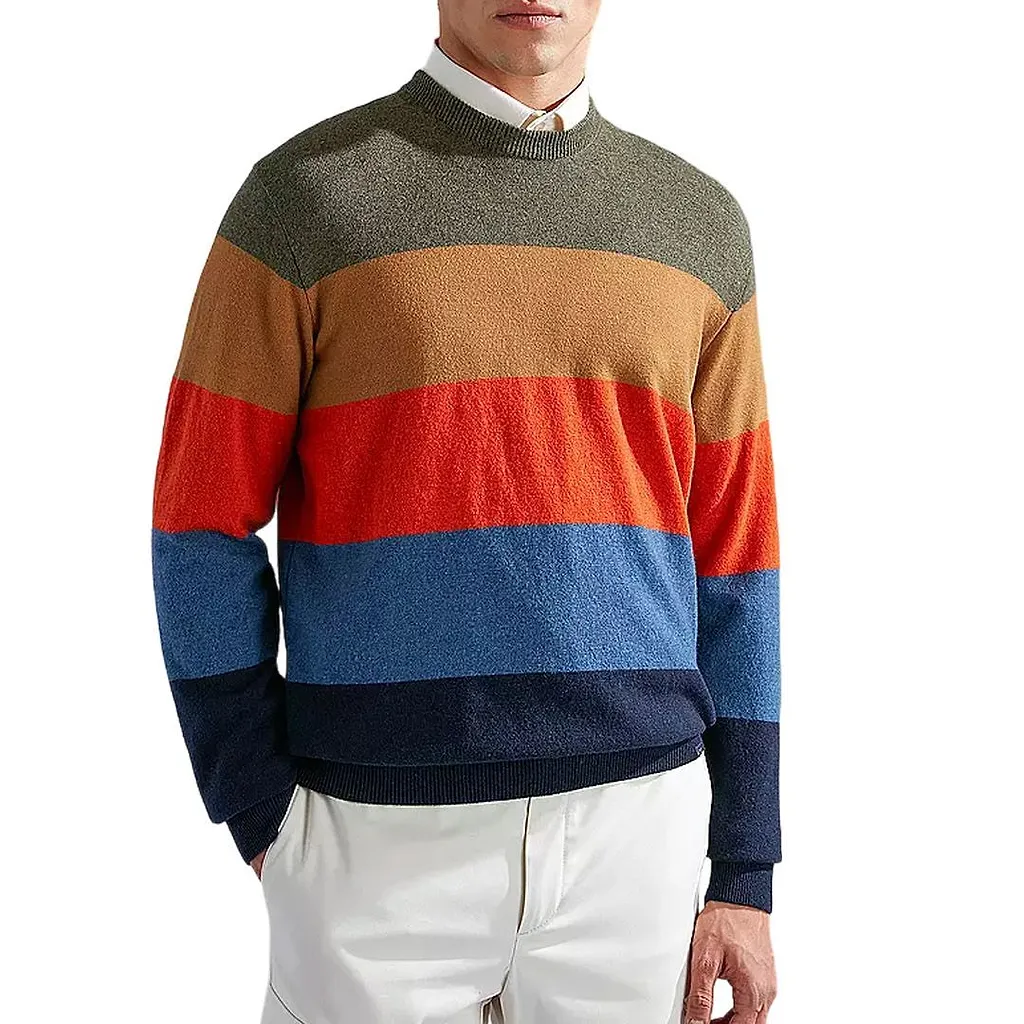 Paul & Shark Striped Crewneck Jumper