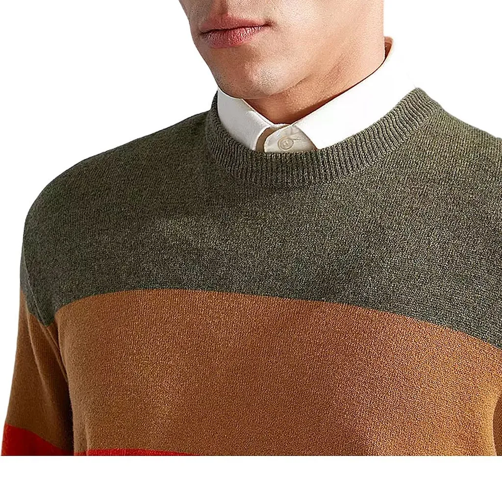 Paul & Shark Striped Crewneck Jumper