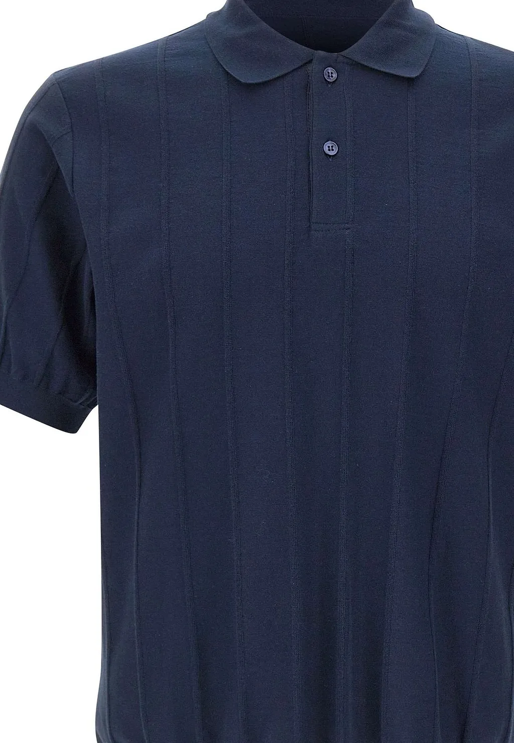 Paul & Shark Textured Knit Polo Shirt