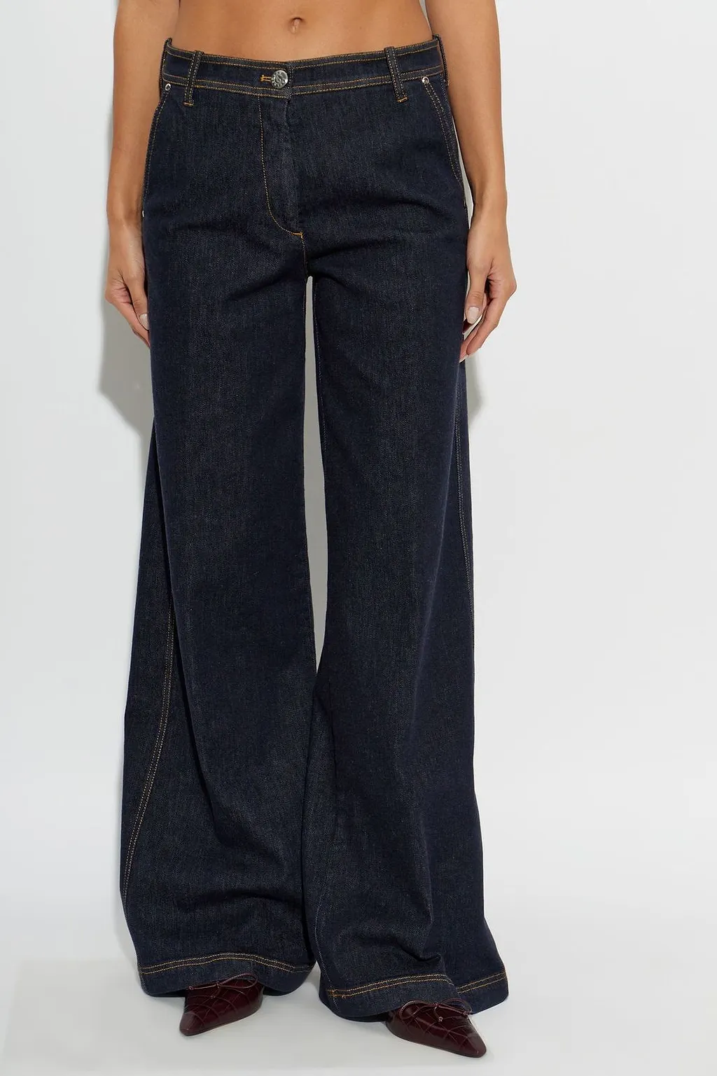 Paul & Shark Wide-Leg Jeans