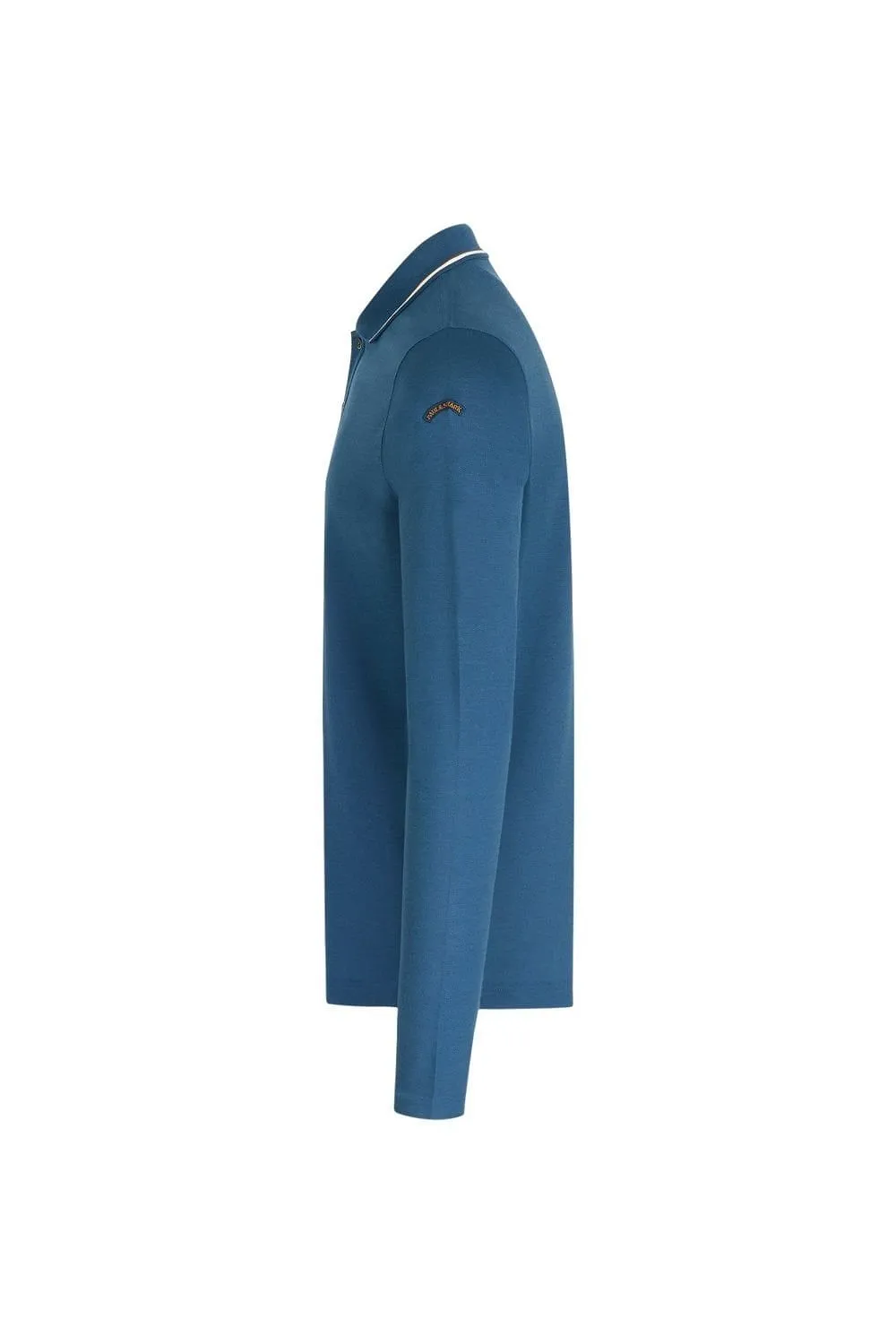 Paul & Shark X-Soft Piquet Long-Sleeve Polo Shirt