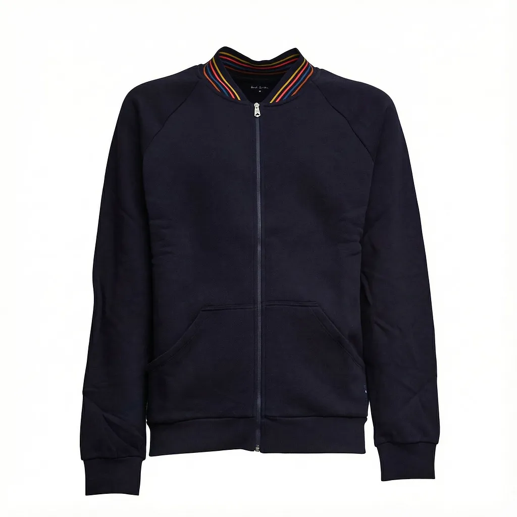 Paul Smith Artist Stripe Zip Lounge Jacket