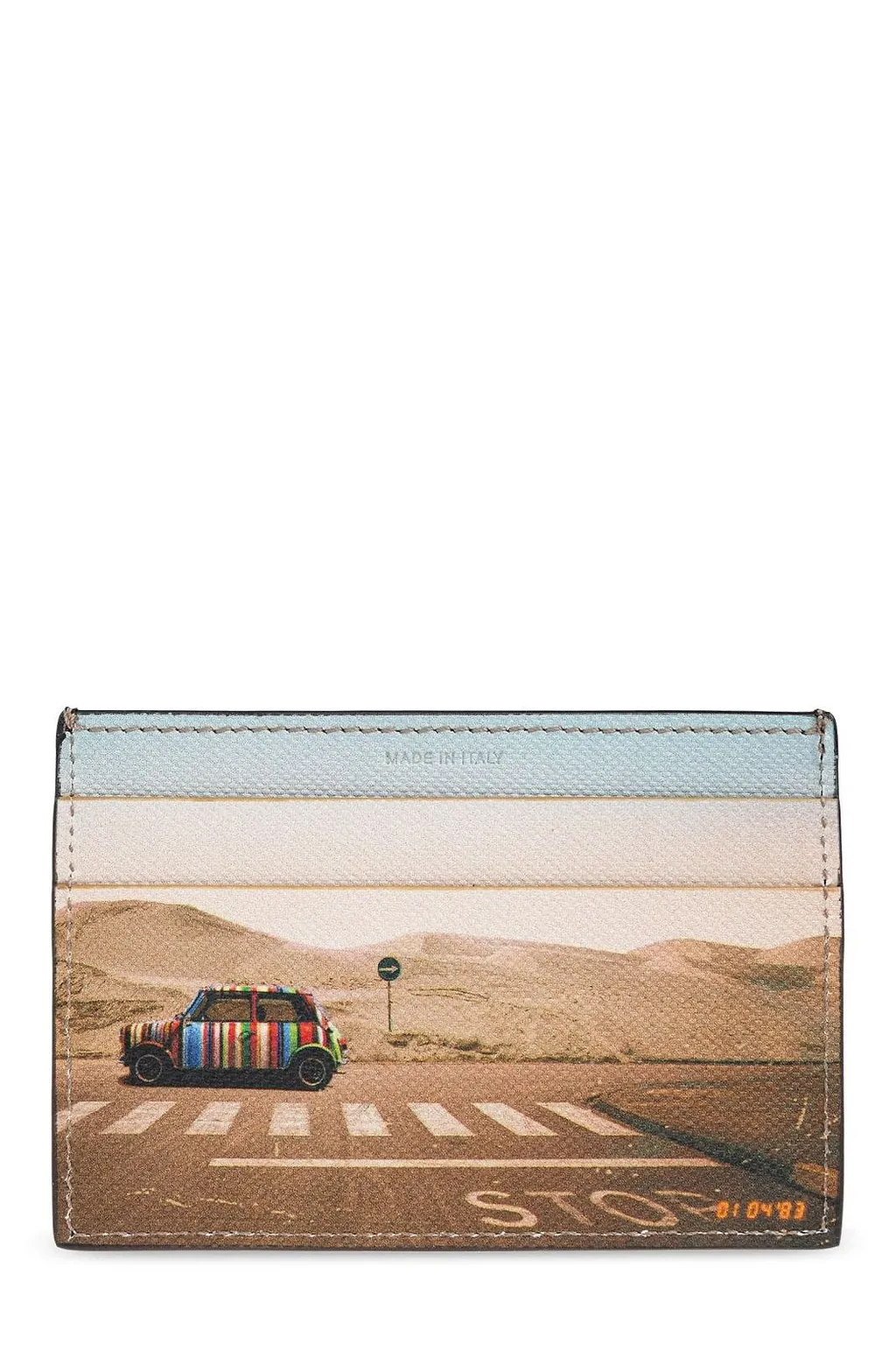 Paul Smith Desert Mini Leather Card Holder