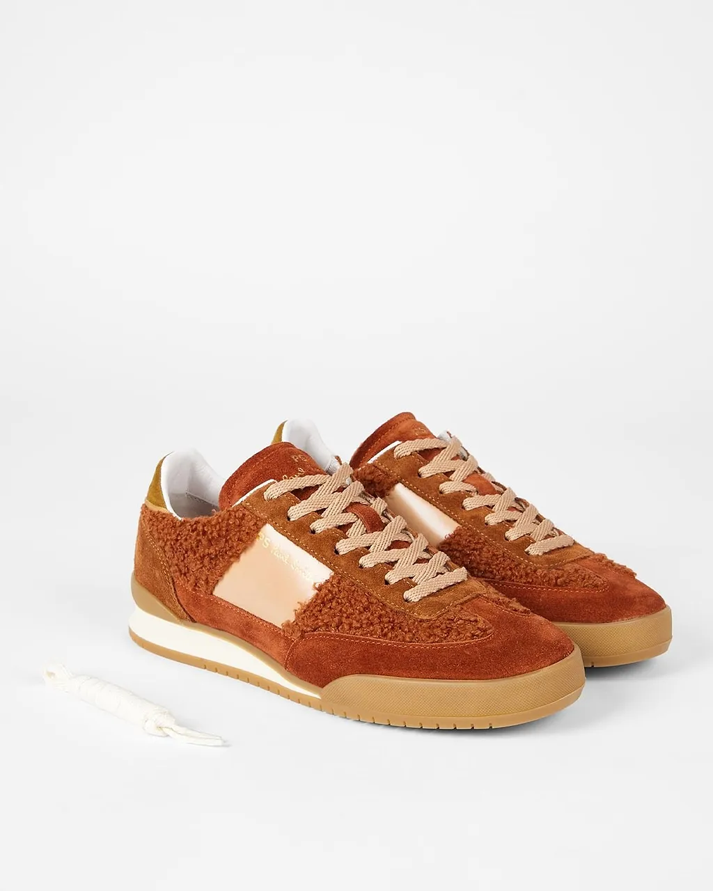 Paul Smith Dover Bouclé Panel Low-Top Sneakers
