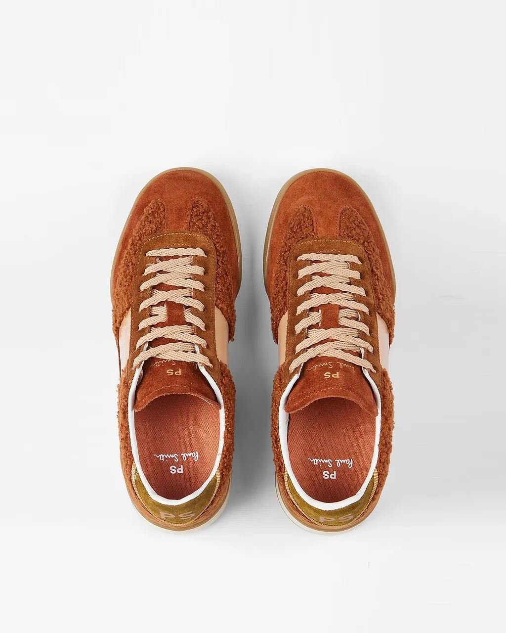 Paul Smith Dover Bouclé Panel Low-Top Sneakers