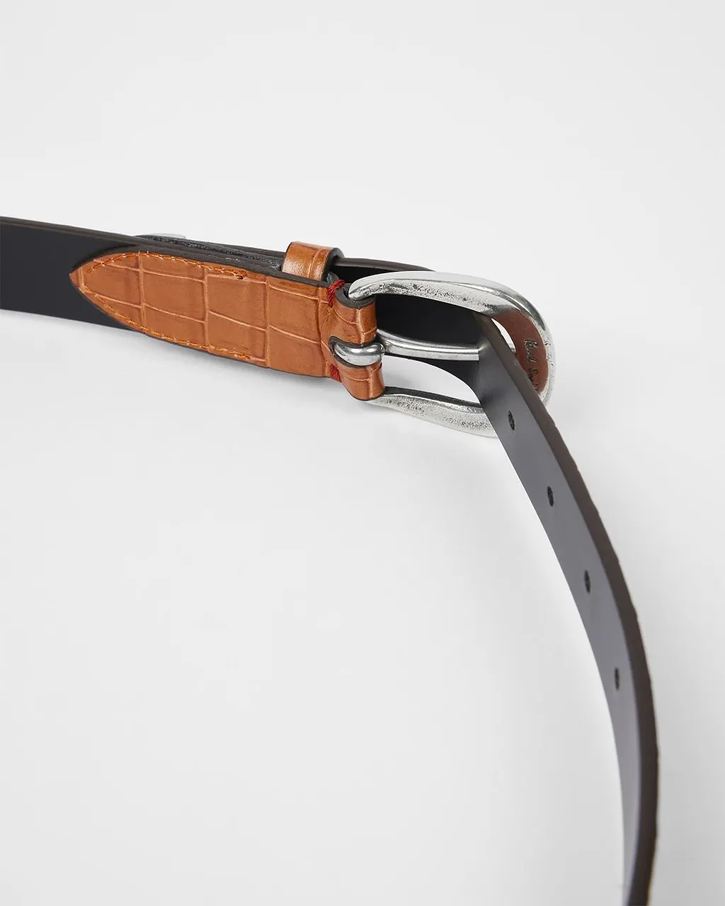 Paul Smith Embossed Buckle Belt