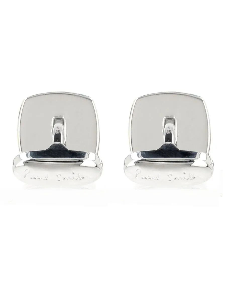 Paul Smith Enamel Trim Logo Cufflinks