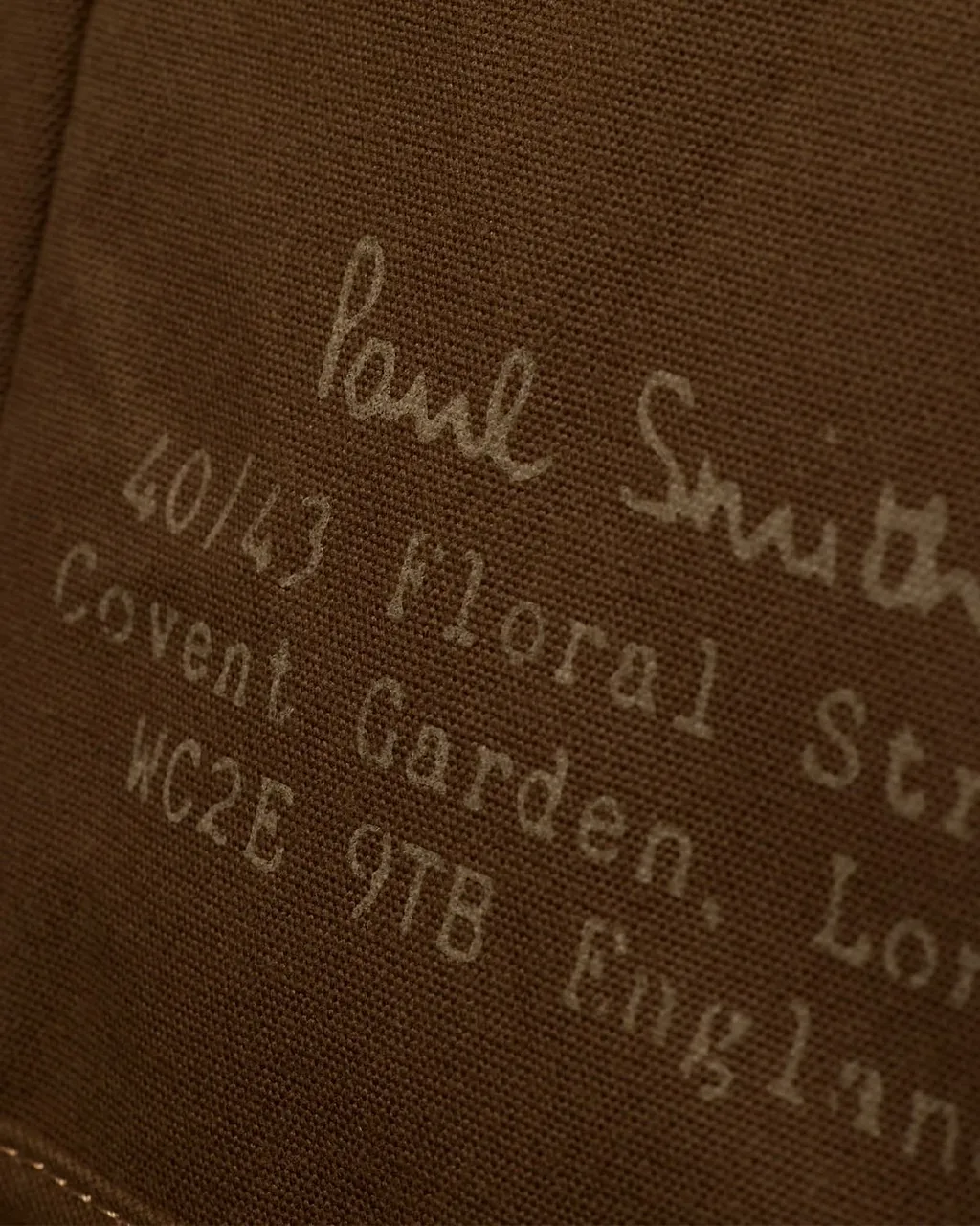 Paul Smith Floral Street Tekwax Shoulder Bag