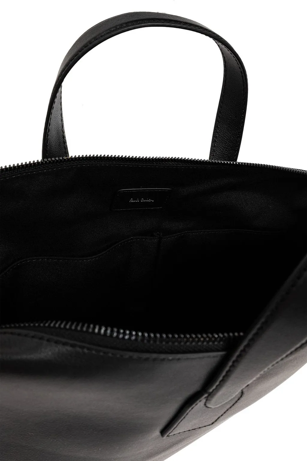 Paul Smith Hotel Stickers Zip-Up Briefcase