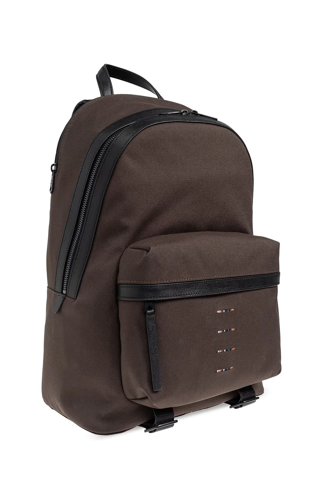 Paul Smith Logo Detailed Zip-Around Backpack