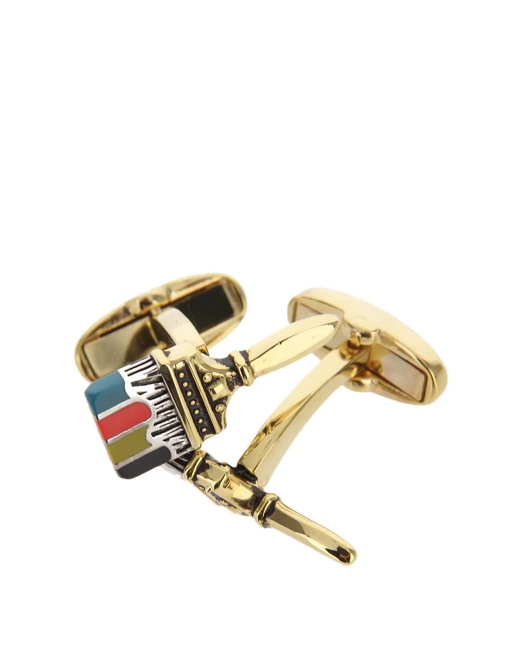 Paul Smith Paintbrush Enamel Cufflinks