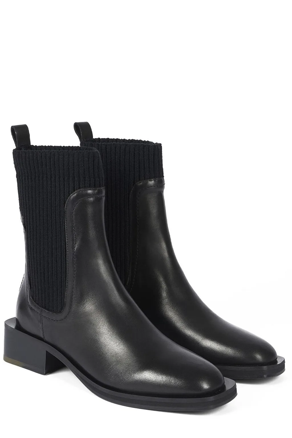Paul Smith Ribbed Panel Chelsea Boots